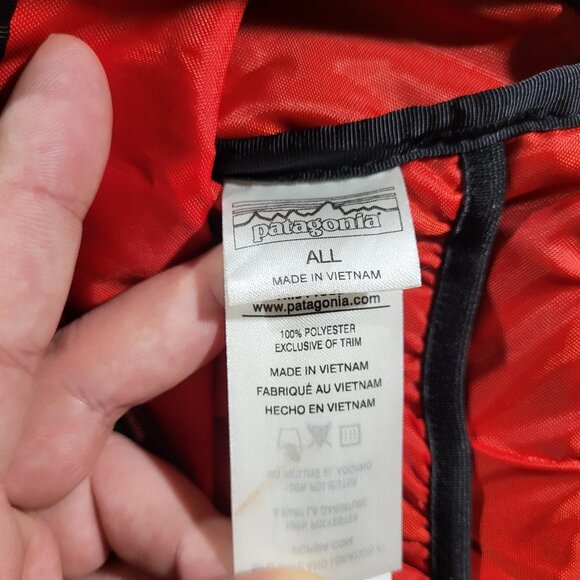 Patagonia * Goose Island Black Backpack Durable Outdoor Design - Picture 10 of 15
